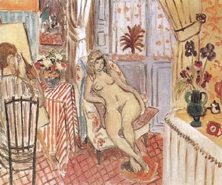 Henri Matisse The Artist and his Model (mk35)